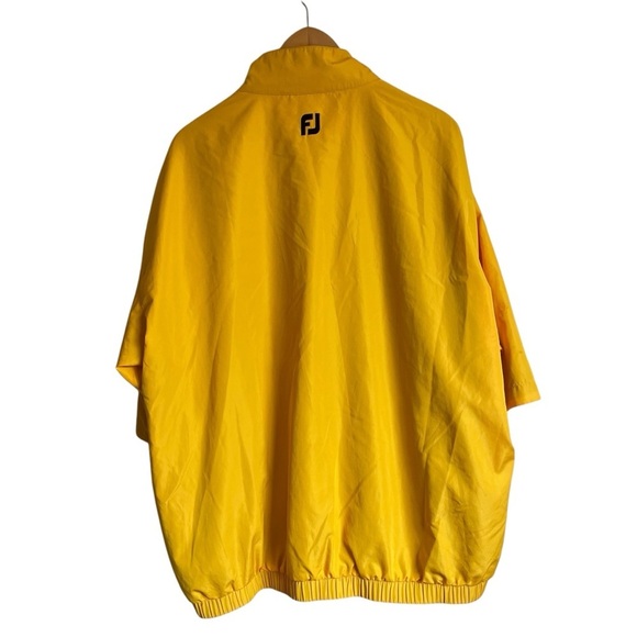 Footjoy Dryjoys Men's 1/4 Zip Short Sleeve
Rain Wind Golf Jacket Size XL - Picture 6 of 8